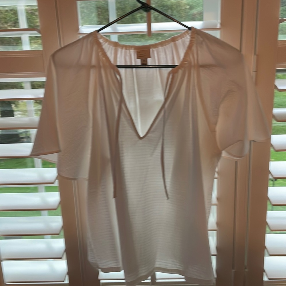 Tie front top